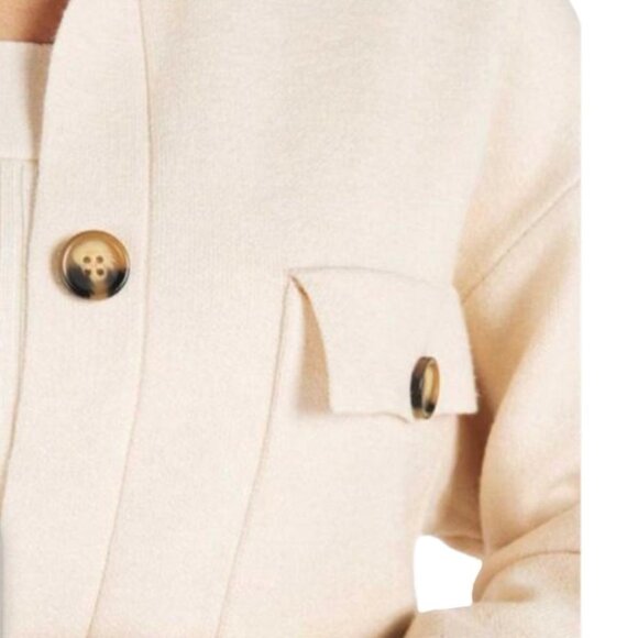 Esqualo Shacket Cardigan  Sweater - Picture 4 of 8